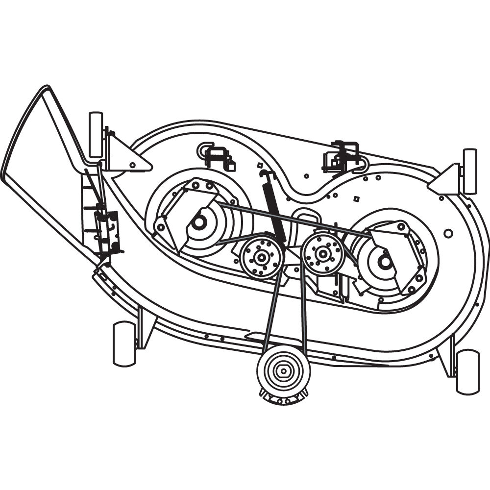 Riding Mower 42 inch Deck Belt 954 04060C Cub Cadet US