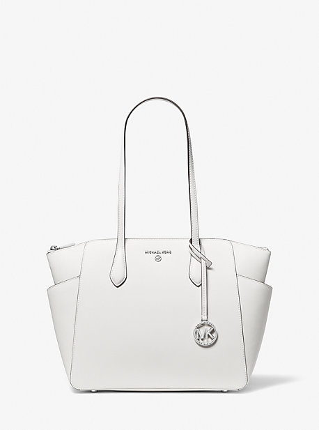 Marilyn Medium Saffiano Leather Tote Bag Michael Kors