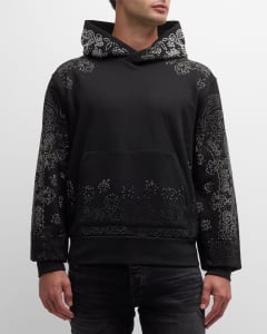 Black and on sale blue designer hoodie