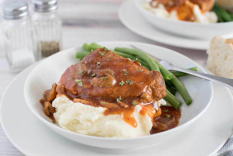 Instant pot on sale pork chops boneless